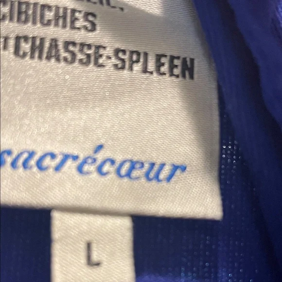 Sacrecaeur Blue micro coudoroy Long Sleeve shirt Dress(bw) - Picture 2 of 8